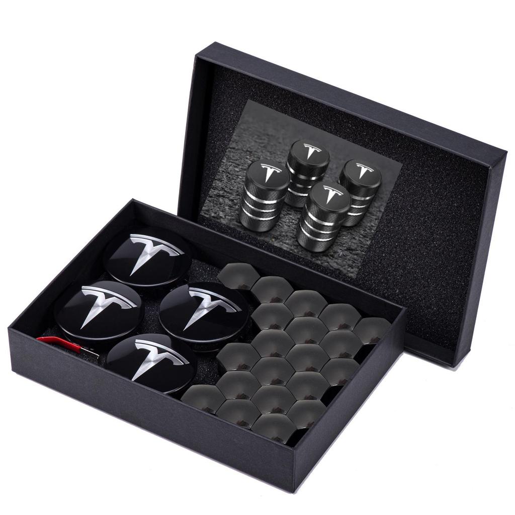TYTU6 56/57MM 4pcs 25PCS 29PCS for Tesla Model 3 S/X ModelY 2025Juniper Badge Covers Hub Caps Hub Center Caps Auto Accessories Style