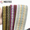 Meetee 2/3/5M Elastic Band 50mm Jacquard Stretch Webbing Ribbon for Trousers Waistband Rubber Bands Garment Sewing Accessories
