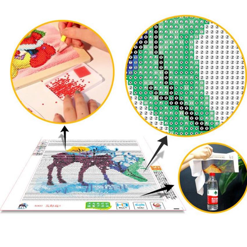 New Arrival 5D DIY Full Circle Diamond Painting "Halloween with Kittens" Embroidery Cross Stitch Home Decor Gift