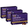 Carbamide Forte Liver Support Supplement with Milk Thistle Extract 800mg (30:1) | Liver Detox Supplement 10 Veg Tablets (Pack of 3)