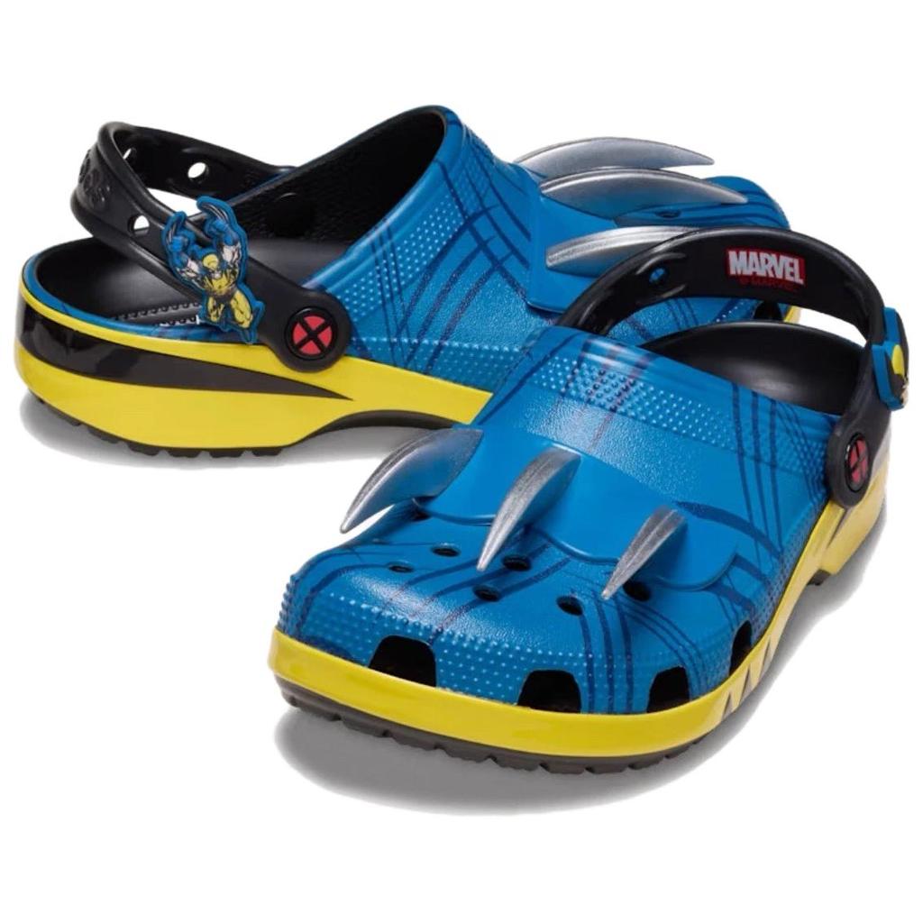 MARVEL x Crocs Classic Clog Wolverine Módní Trendy Dřeváky Pánské Modré 211779-90H