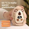 Scaldamani Ricaricabile in Peluche, Scaldamani Portatile USB Mini Carino Regalo