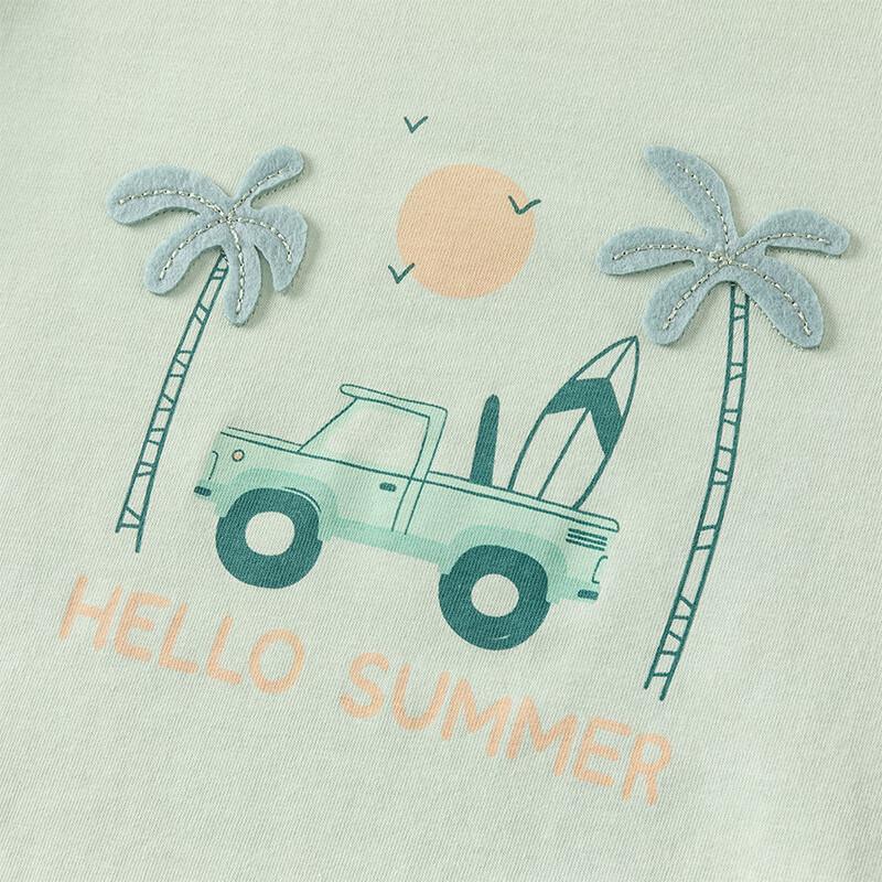 David Bella Boys' Summer Short Sleeve T-Shirt - Cool & Antibacterial