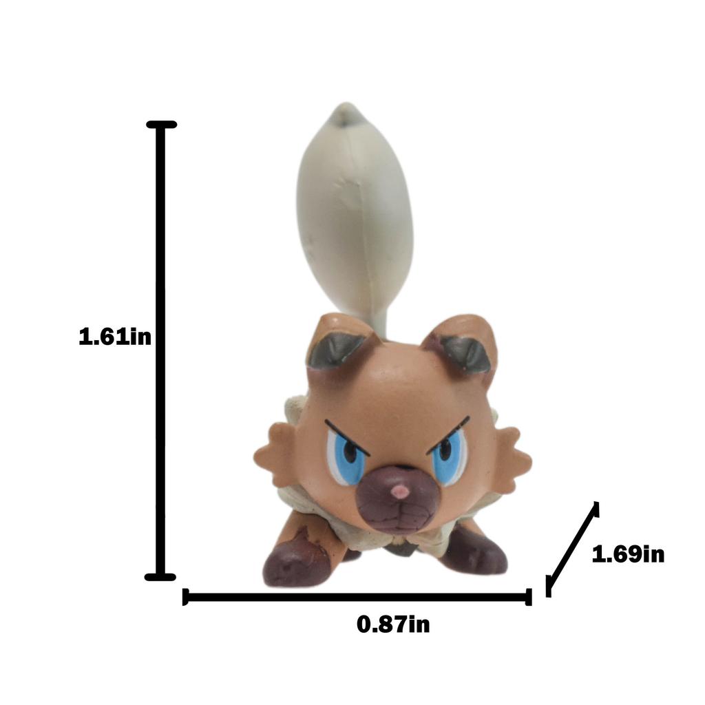 2-3inch Pokemon PVC Action Figure Pikachu Charmander Eevee Figures Dolls Model Anime Collection Ornamental Toy Kid Birthday Gift