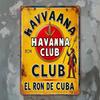 Vintage Metal Tin Sign Plaque for Garage Bar Wall Decor