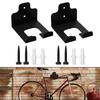 2pcs Heavy Duty Garden Tool Hanger Sturdy Wall Mount Storage For Power Tools Wall Hook Towel Hanger For Hardware