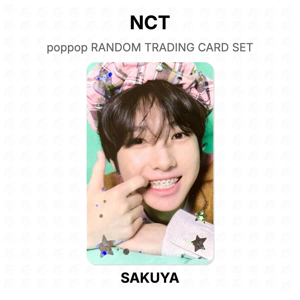 NCT poppop RANDOM TRADING CARD SET Official Photocard
