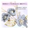 3-Piece Flower Hair Comb & Pins Set - Gorgeous & Cute Floral Design Hair Accessories for Weddings, Parties, Formal Events, and More - Pink -