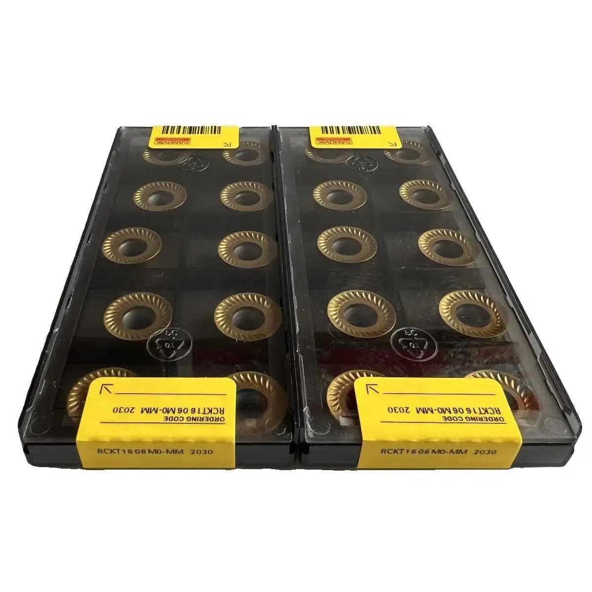 

Original Sandvik / RCKT1606M0-MM 2030 /Carbide CNC Blade 10 PCS