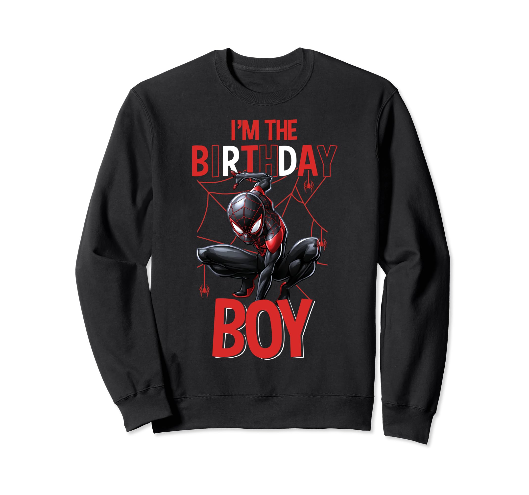 

Marvel Spider-Man Miles Morales I m the Birthday Boy Sweatshirt