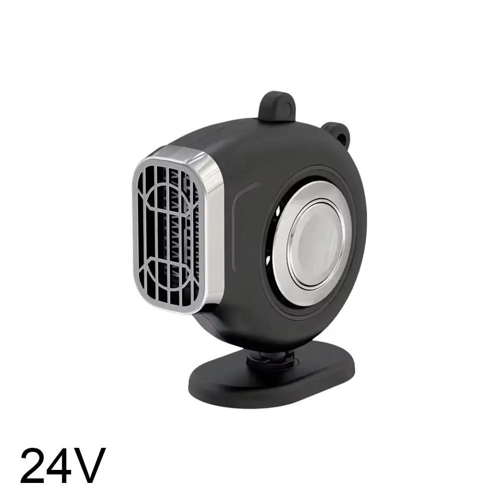 Car Heater Windshield Defogging And Defrosting 12V/24V Quick Heating Mini Fan For Most Cars Off-road Vehicles Trucks G0H8
