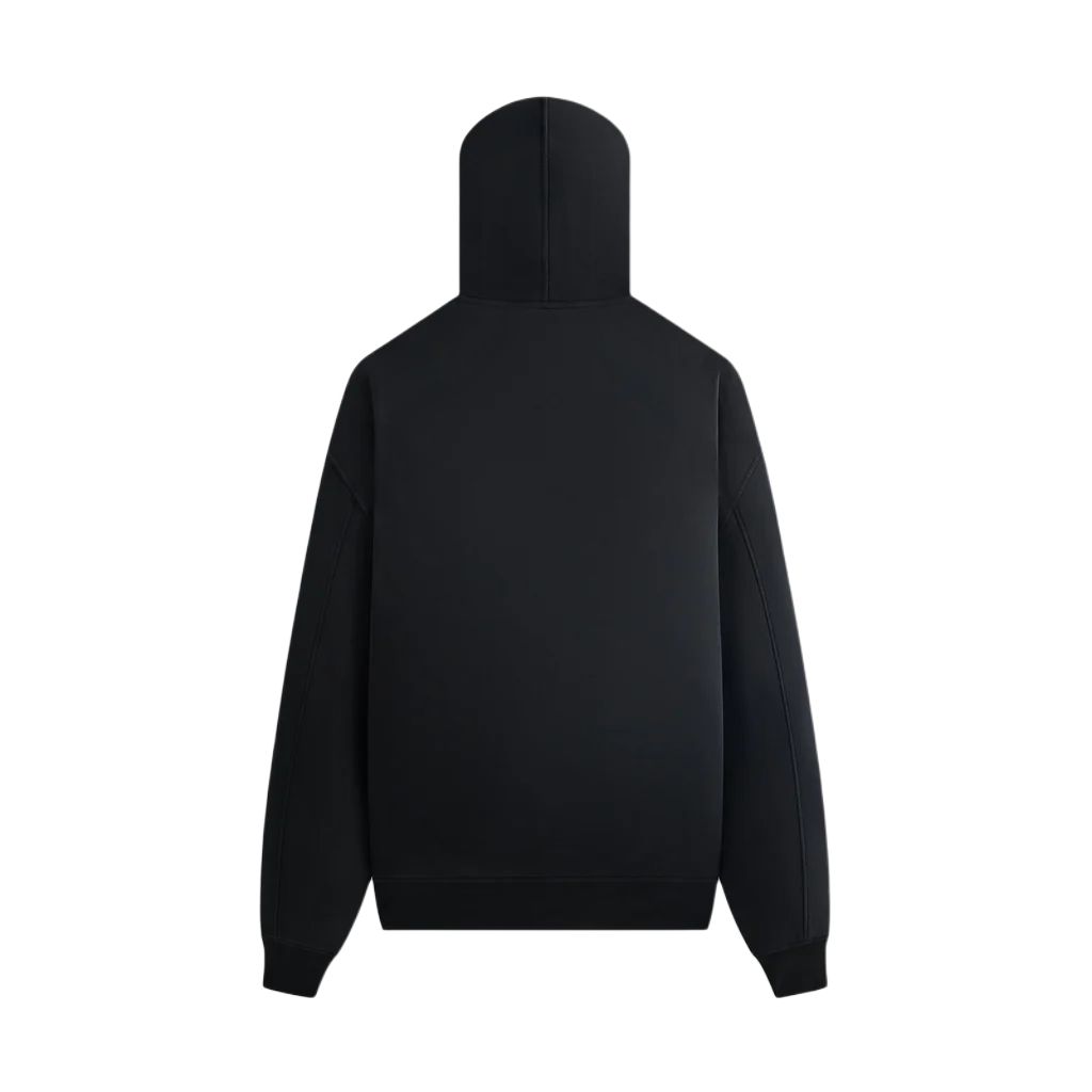 Kith Puffed Fleece Pullover Black Men Tops KHM034039-001