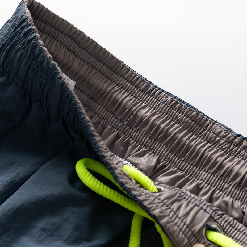 Short de sport à la mode pour hommes, taille élastique, décontracté, vêtements d'été