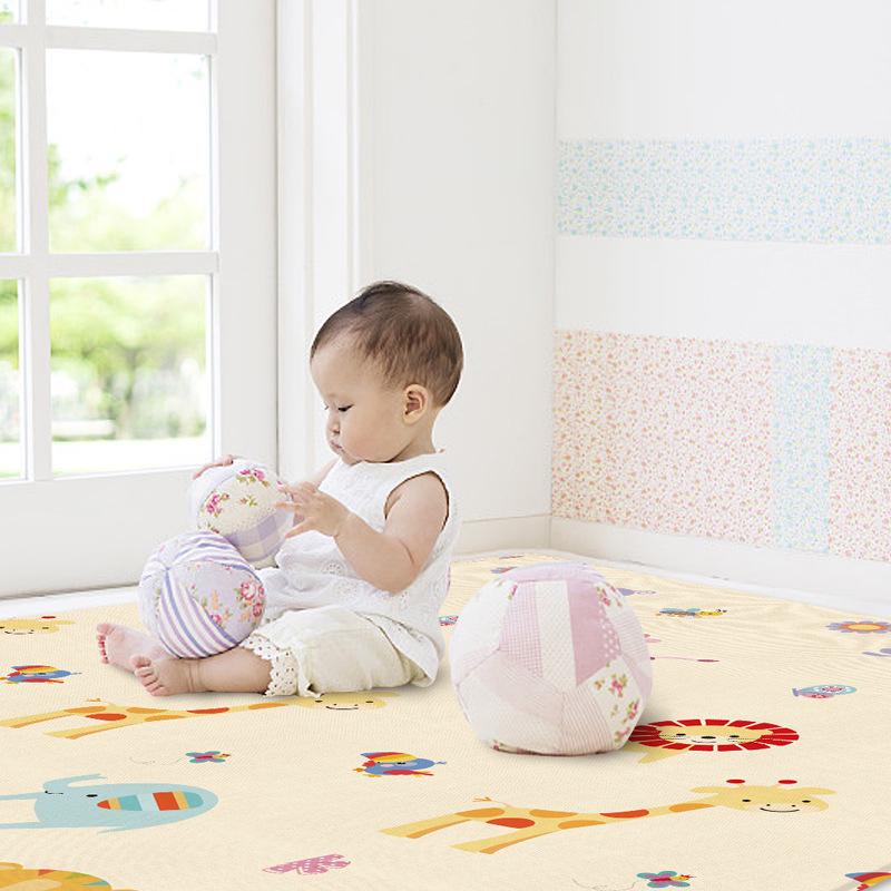 Huaying Foldable Double-Sided Kids' Non-Slip Waterproof Crawling Mat with Free Shipping