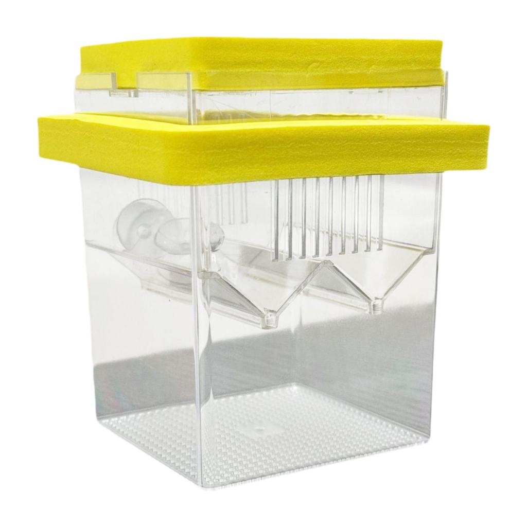 Floating Fish Breeding Isolation Box  Fish Tank Hatching Incubator Aquarium Breeder Feeder Aquarium Hatchery Accessory