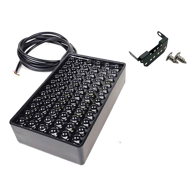 Powerful 72 LED Brake Light For F1 Pilot Light LED Brake Lights Bumper Cover Pilot Lamp For BMW For Benz Universal Car Model Black Model B