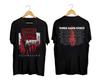 Student Cotton T-shirt Three Days Grace Alienation 2025 Tour Merch Two Sided T-Shirt, Gif Fan