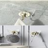 Butterfly Shaped Self Adhesive Wall Hooks No Drill Up To 8KG Load Bearing Hangers for Bathroom Kitchen Coat Towel Hanging