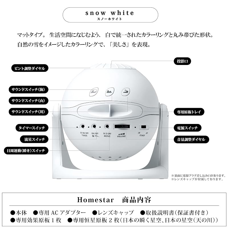 SEGA FAVE Homestar Snow White (2021 Model)