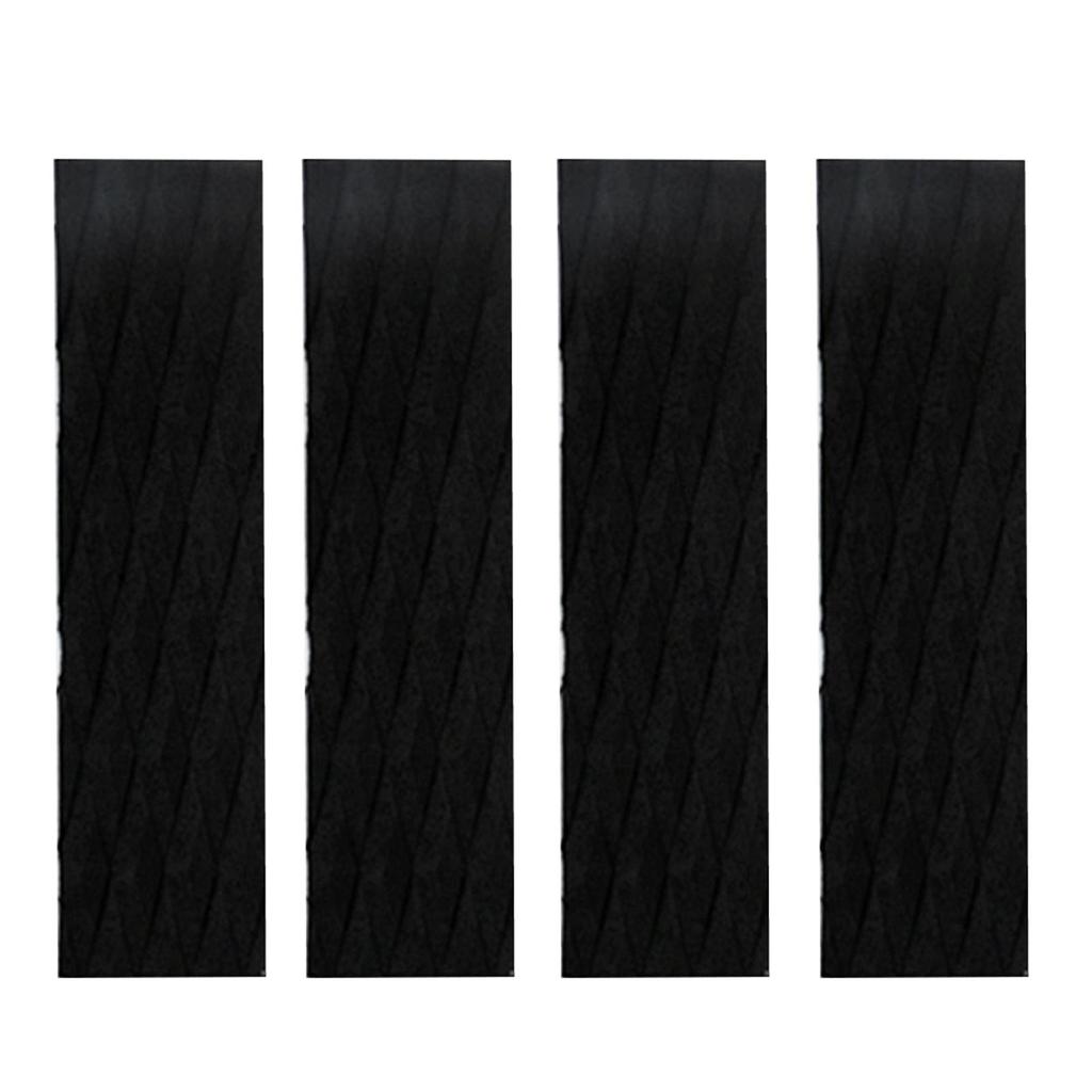4 Pieces EVA Skimboard Traction Pad Bar Grip Surfboard SUP Surfing