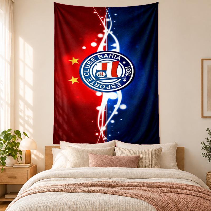 Esporte Clube Bahia Tapestry highquality for decorating living room bedroom dorm walls ideal as bedroom wallart orholiday gift