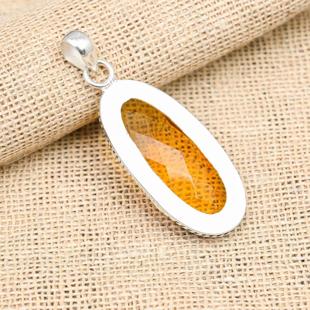 Bijuterii de nuntă din argint 925 realizat manual cu topaz cu miere