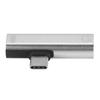 2 In 1 Type C To 3.5mm Jack Headphone USB Charging Converter Multi Function Transverter Silver