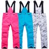 New Style Kids Boys Girls Skiing Pants High Quality Windproof Waterproof Ski Pants Children Warm Winter Snow Snowboard Trousers