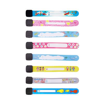 Cinturini per bambini Confezione da 8/12 Braccialetti di identificazione di sicurezza per bambini Bracciale di emergenza Cinturino per bambini