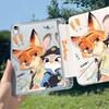 Fox rabbit flat protective cover for ipadair8/7 shell pro acrylic 3y fold 11th generation 13 inches