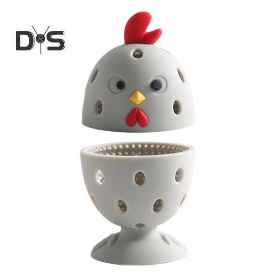 Egg Brush Cleaner Chick Shaped Silicone Egg Washer Food Grade Reusable Egg Cleaner Scrubber Washing Egg Tool