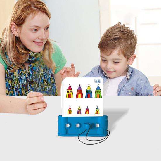 1/2/3 Sets Logic Castle Educational Cards Logical Thinking Training Fine Motor Skills Problem Solving Flashcards Brain Teaser Toy for Kids Ages 3-6