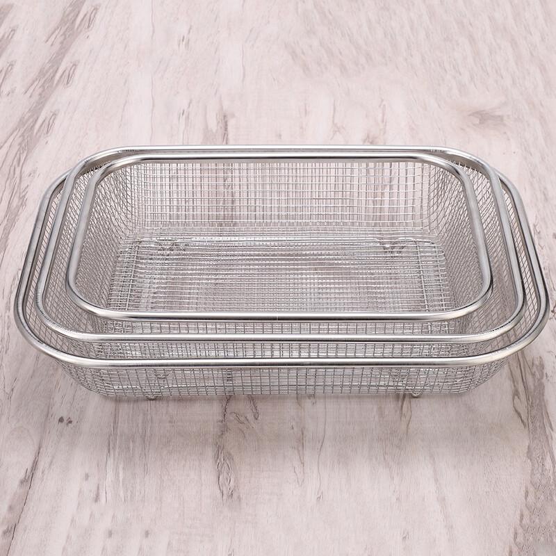 Wutuo Edelstahl Abtropfsieb Korb Set