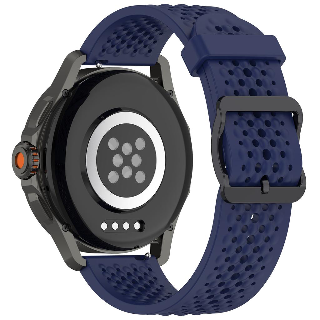 For Samsung Galaxy Watch FE 40mm/Watch7 44mm/40mm Silicone 20mm Multiple Holes Breathable Watch Strap
