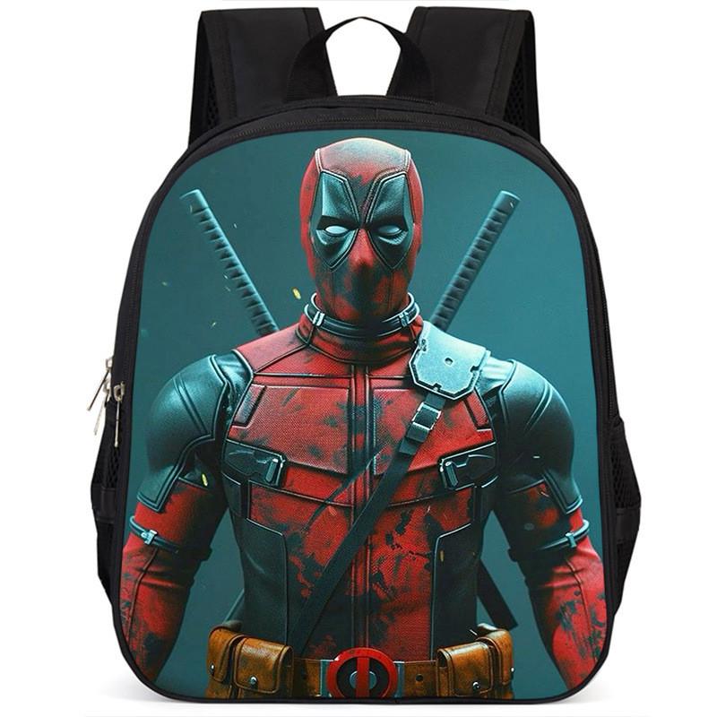 Spacious 15 Inch Deadpool Backpack For Boys And Girls With Large Capacity Design