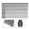11pcs 111mm Extra Long Torx Screwdriver Bit Security Tamper Proof Star Magnetic Screwdriver 1/1 Hex Screw Driver Bits Hand Tools