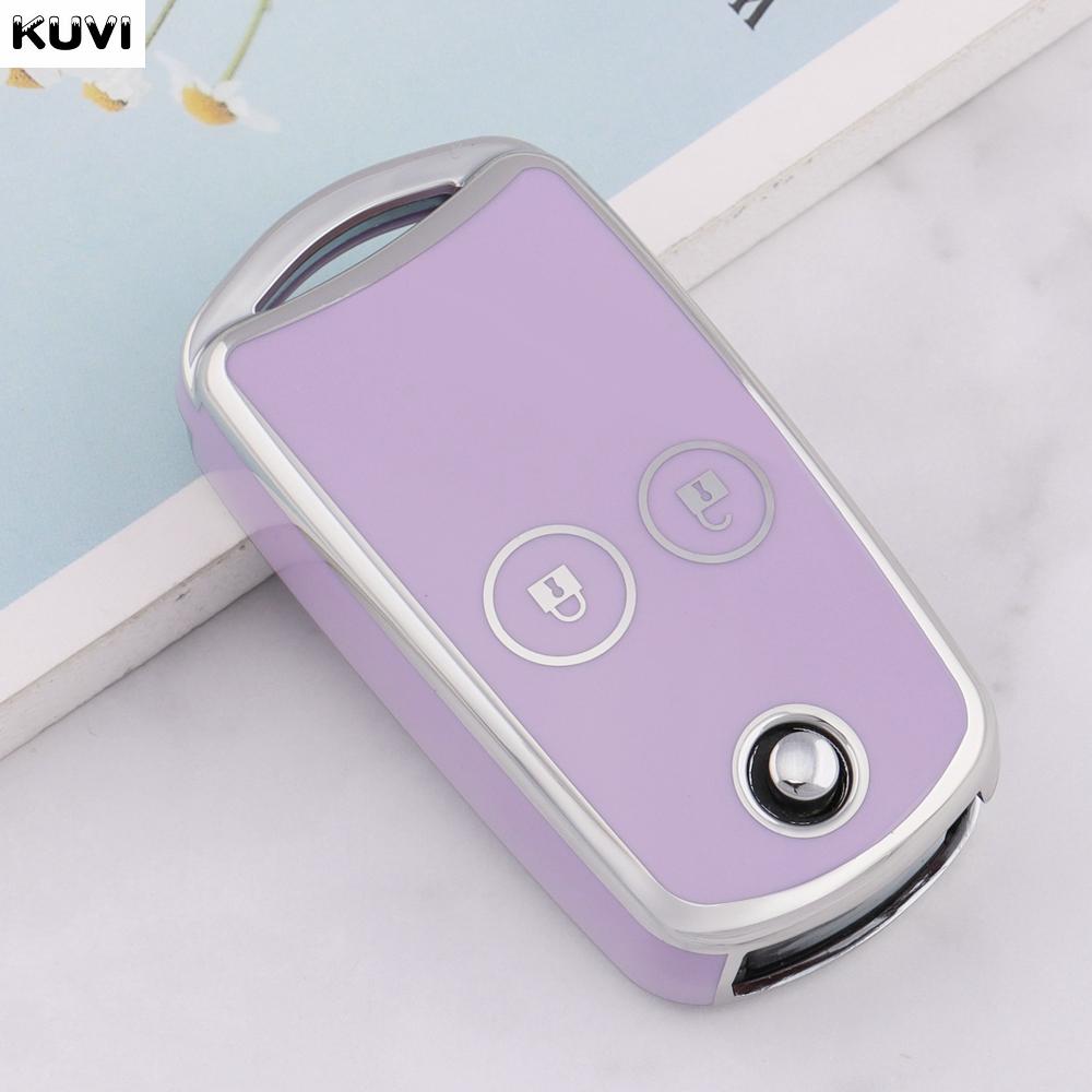 New Tpu Car Flip Key Case Cover Shell For Honda Civic Fit Accord Crv Hrv Jazz Odyssey For Acura Tl Tsx Zdx Rsx Crz Accessories