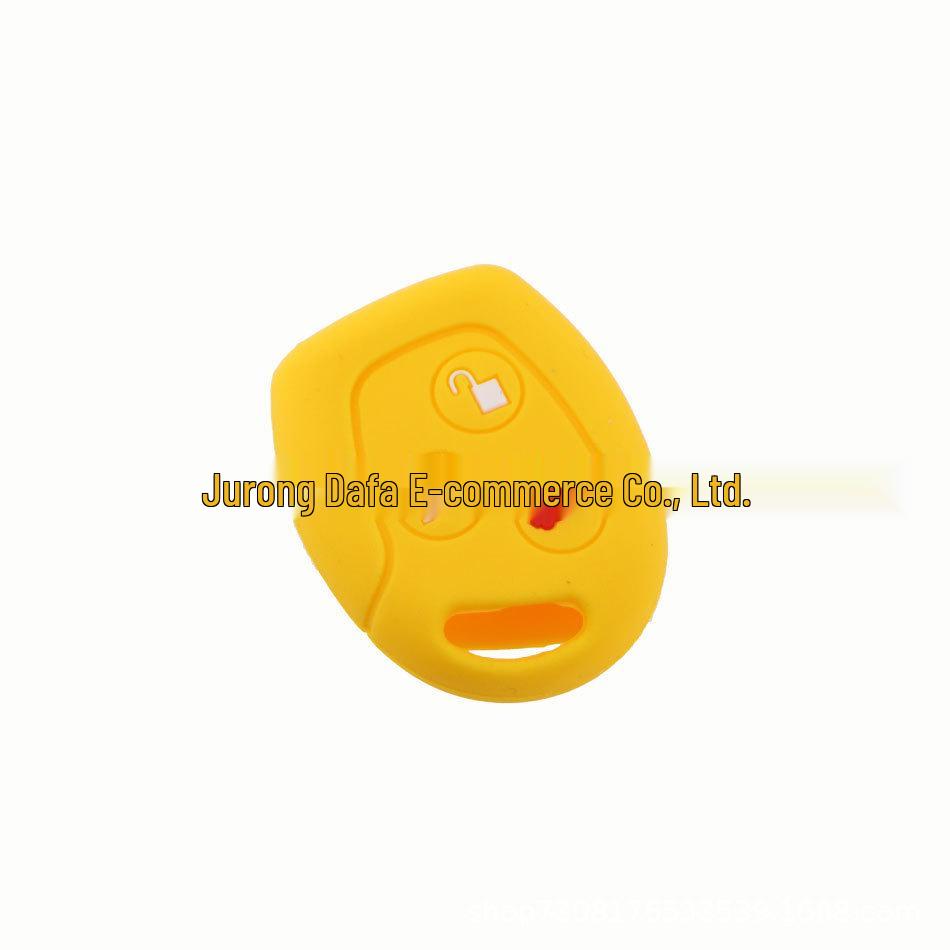 Ford Transit 3-Button Silicone Key Case - Soft Rubber Protective Cover for Focus Key
