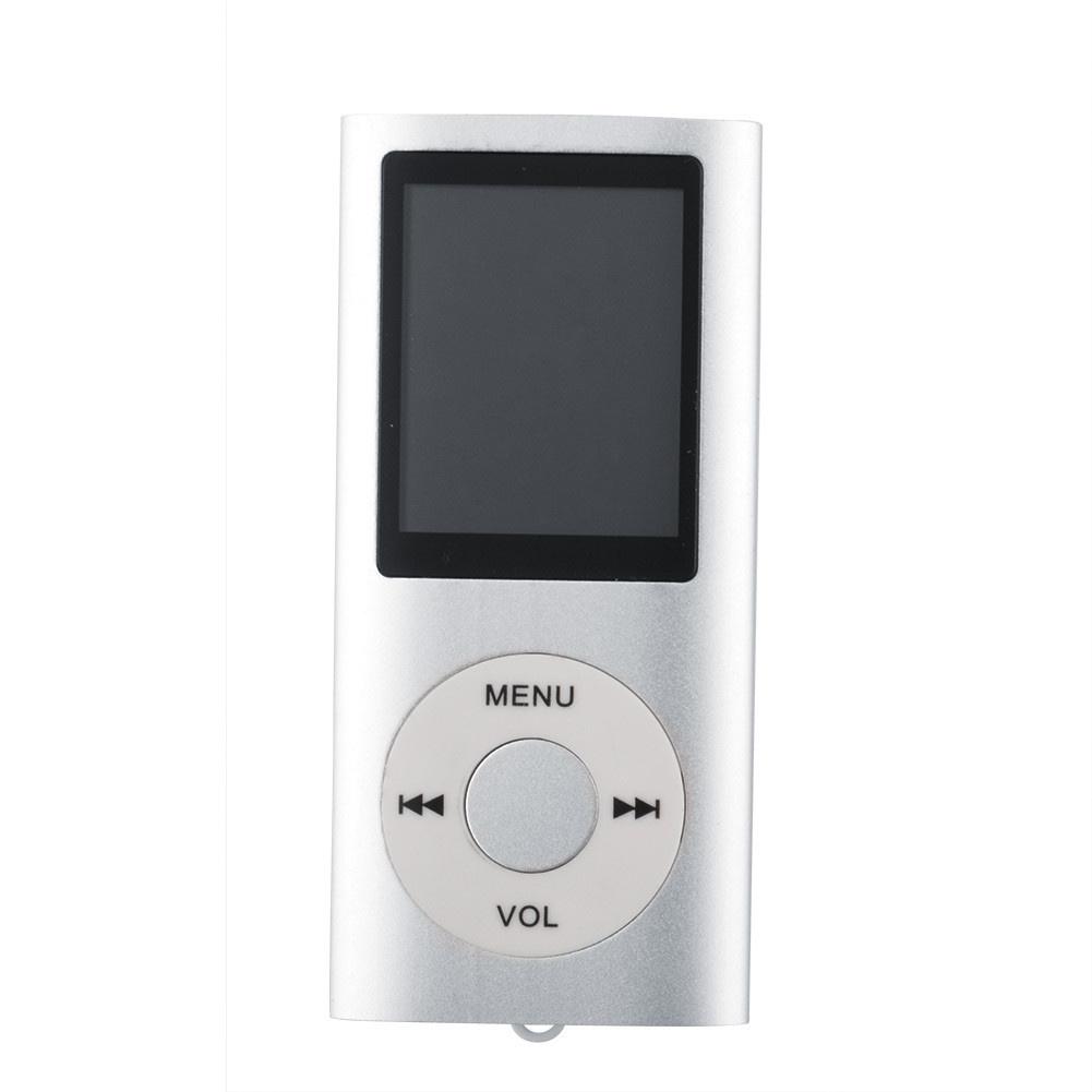 1,8palcový MP3 přehrávač Přehrávání hudby s FM rádiem Video Ebook Player Dobíjecí baterie