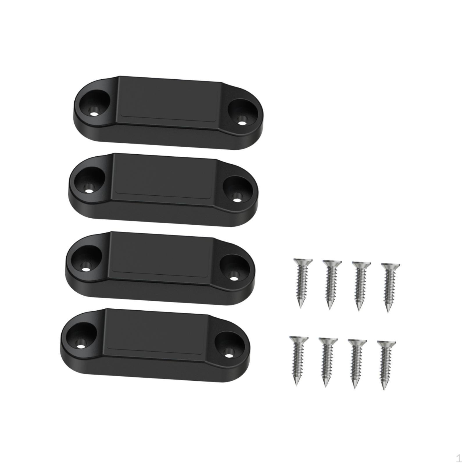 

Кронштейн двери автодома, Защелка для хранения, Заменяет, Простая установка, Легко использовать 2 Set Black