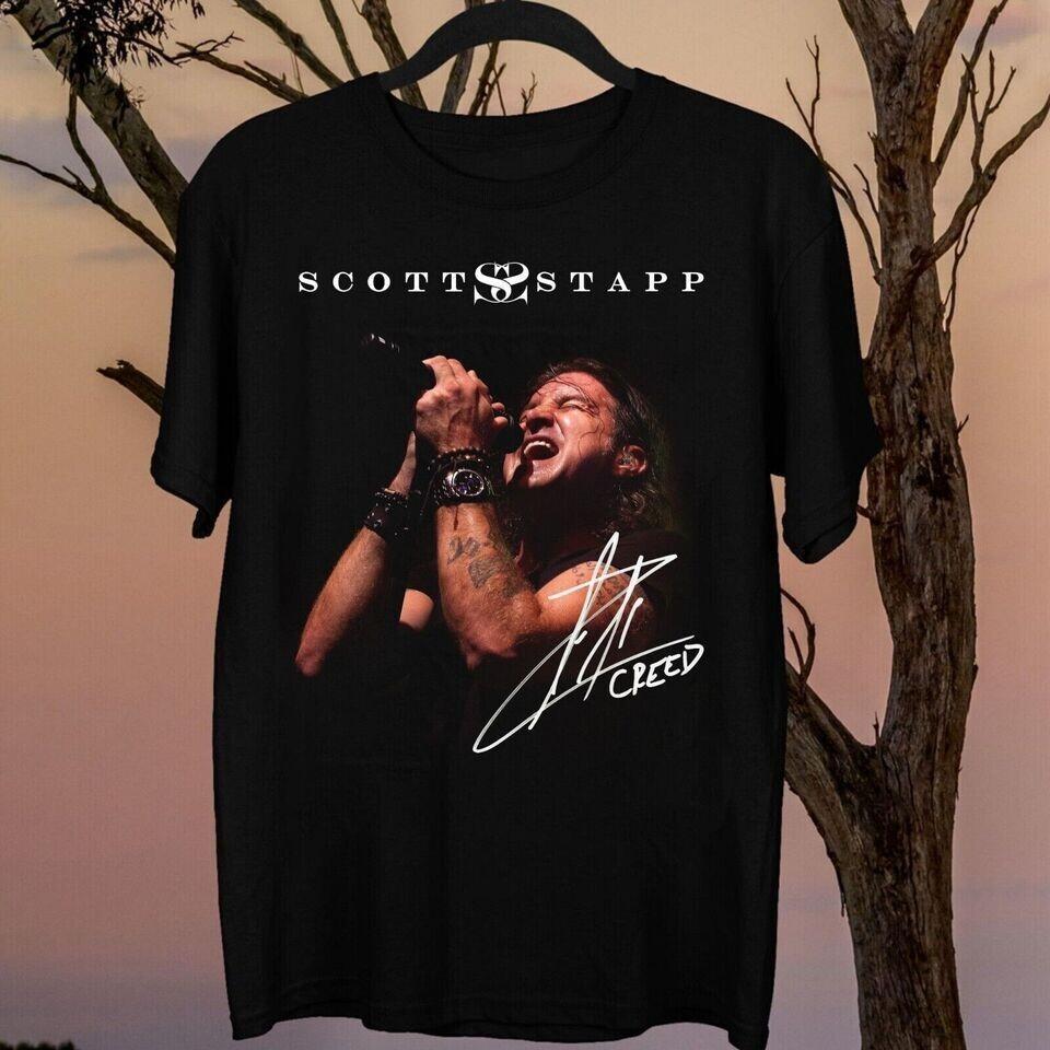 

Scott Stapp Concert men T-Shirt, Tour Concert Unisex Black T-Shirt Unisex T-Shirt XL