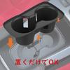 Fucaten Car Cup Compatible with Honda Civic Type R FL5 2021 Console Car Drink Holder TPE Material Rear Holder, (September onwards), Tray, Cover,