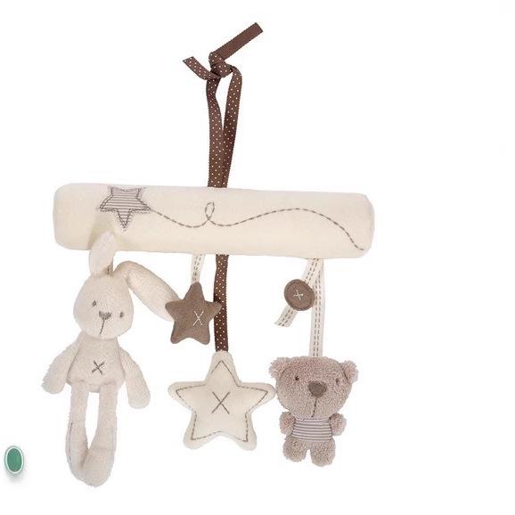 Bed Hanging Plush Rabbit Toy for Babies