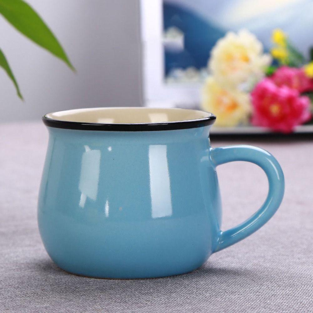 Nordische Keramik-Milchtasse 300/400 ml, Teetasse, Trinkgefäß, Kaffeebecher, Wohnzimmer