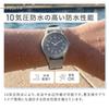 [Citizen Q&Q] Analog Solar Watch 100m Water Resistant Nylon Band E05A-003VK Men's Navy