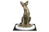 Kot Egipski Mau - Statuetka Kota, Figurka Na Białym Marmurze, Trofeum Na Wystawę Psów Marki Art-Dog