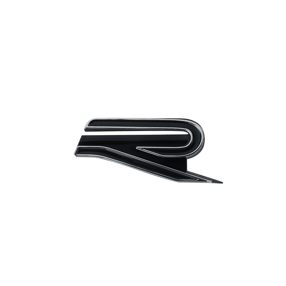 1Pc 3D ABS Car Front Hood Badge Grille Buckle Styling Stickers For VW Volkswagen RLINE R Scirocco Beetle CC Auto Accessories CW8