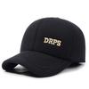 Large Cotton Peaked Cap Thickenedmen Cold-proof Peaked Cap Middle-aged and Elderly Woolen Heattech Back-sealed Ear Protection Cotton Cap