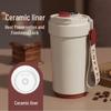 Shangqi Smart Temperature Display Insulated Coffee Tumbler (Set of 2)