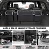 Car Trunk Organizer Backseat Storage Bag High Capacity Multi-use Oxford Car Seat Back Organizers Automobile Interior